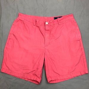 VINYARD VINES Mens Flat Front Shorts Pink 35